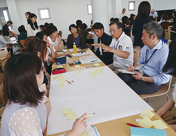 県立大学生とのワークショップ