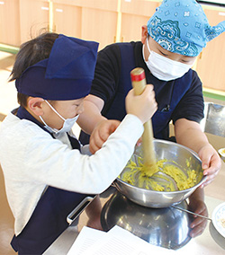 しるきーも　みんなでおいしく食べたよ