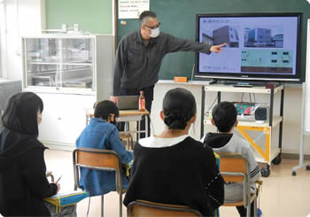 早通南小学校 キャリア教育　地域の先輩に学べ!　12歳のハローワーク