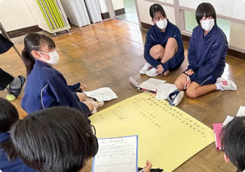 濁川中学校 地域の防災を語る会　※写真は昨年のもの