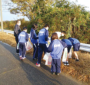 地域住民などによるクリーン活動