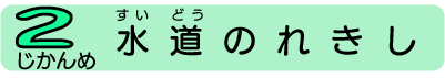 水道の歴史