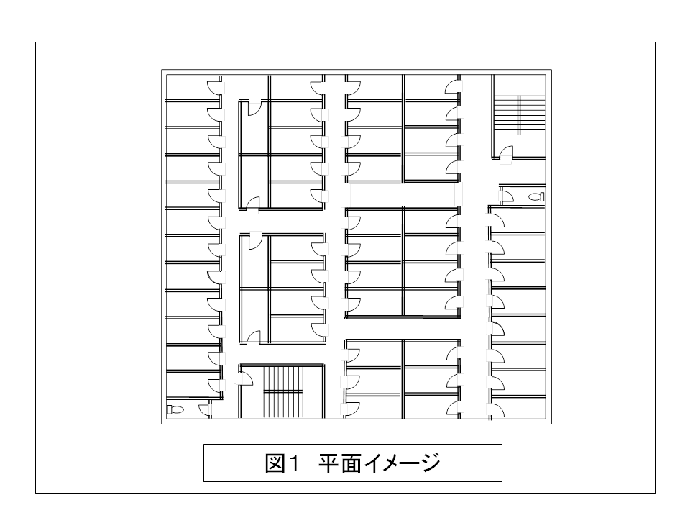 違法貸しルーム平面イメージ