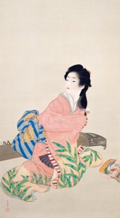 上村松園《娘深雪》1914年　絹本彩色　足立美術館蔵