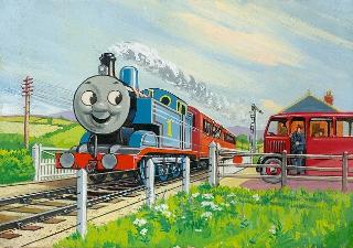 レジナルド・ダルビー「トーマスとバーティー」1949年(c)2014 Gullane(Thomas)Limited.　画像