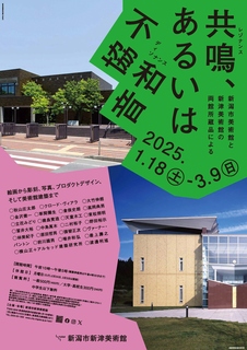 企画展「共鳴、あるいは不協和音」B2ポスター画像