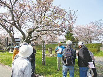 赤塚・佐潟歴史ガイド会長　飯田哲男さん