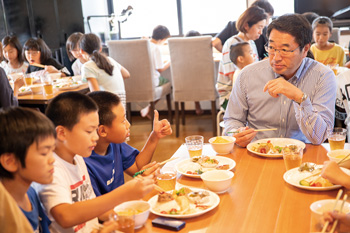 市長モリスバ子ども食堂