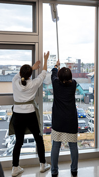 お掃除術教室　組み写真