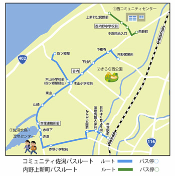 住民バス　地図