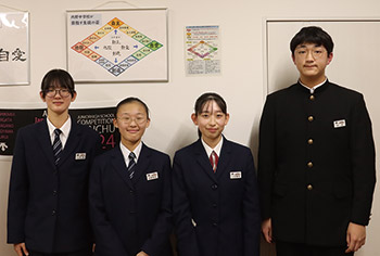 内野中学校制服リニューアルプロジェクトメンバー