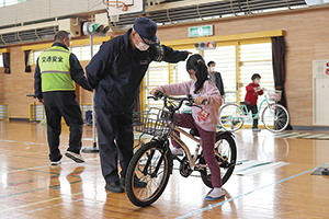 岩室小学校交通安全教室　写真③