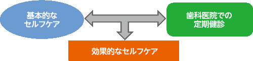 虫歯予防はセルフケアと定期的な歯科検診が重要