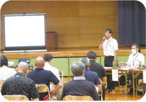 うるしやま地域でのまちづくり懇談会の写真