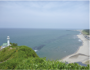 角田岬灯台の風景