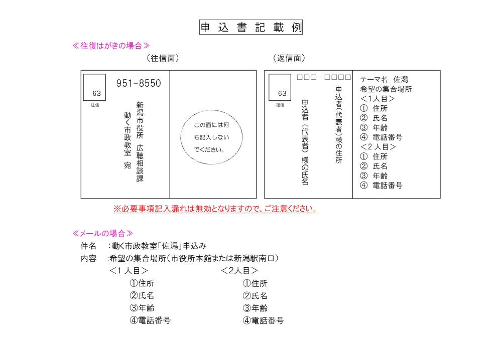 往復はがき