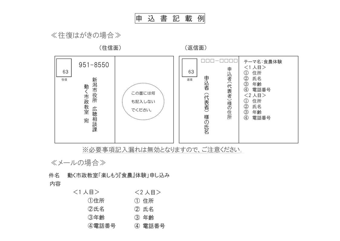 往復はがき