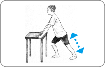 ふくらはぎのストレッチ