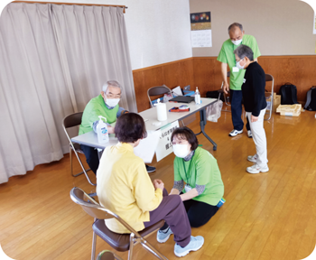 池田さんは現在74歳。フレイルサポーターもほとんどが高齢者です