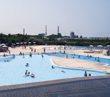 山の下海浜公園プール